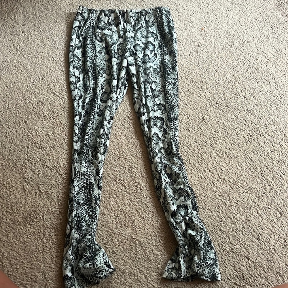 Snakeskin Stretchy Pants